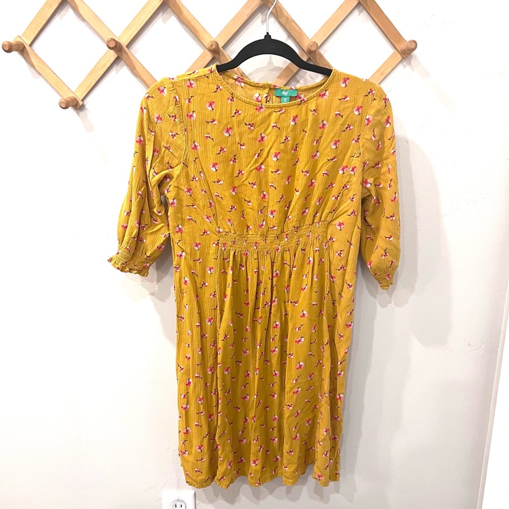 Mustard colored Summer dress size XL